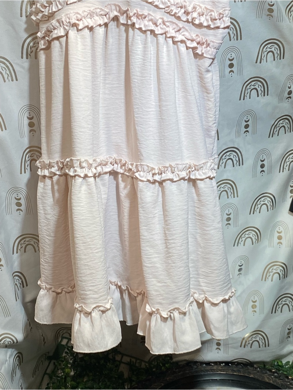Inspired Hearts Ruffle Midi Dress - Picture 2 of 12